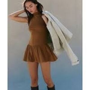 Good Feels Drop-Waist Mini Bronze Sufar SOLD OUT ONLINE